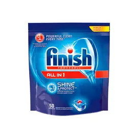таблетки для ПММ FINISH All in 1 50шт