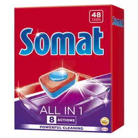 таблетки для ПММ SOMAT All in 1 48шт
