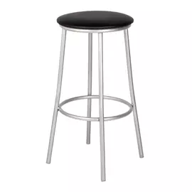 табурет барный ЛАДЬЯ 440х440х800 мм, черный