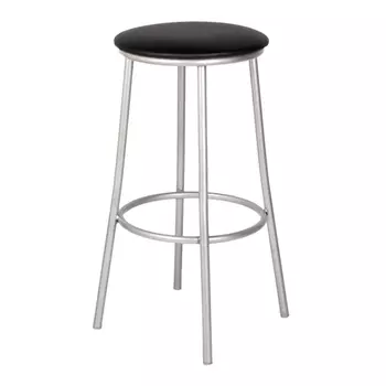 табурет барный ЛАДЬЯ 440х440х800 мм, черный