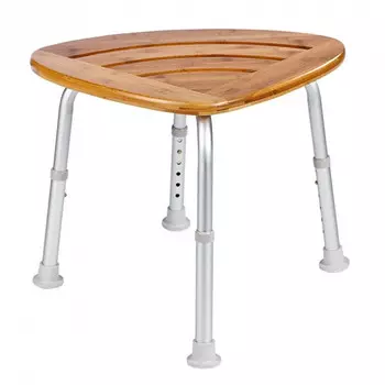 табурет для ванной RIDDER 41x41x47см бамбук