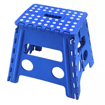 табурет садовый складной 32,5х28,7х21,4см в ассортименте пластик