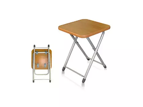 табурет ТУРИСТ 305х305мм бук ЛДСП/металл