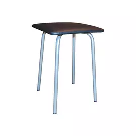 табурет УЮТ 315х315мм черный искусственная кожа/металл