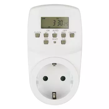 таймер электронный UNIEL для растений 1600Вт недельный белый