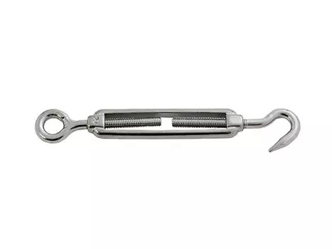 талреп открытый крюк-кольцо М8х120мм нержавеющая сталь 1шт