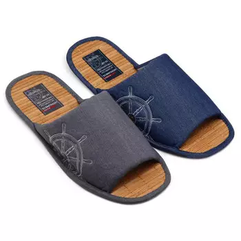 тапочки домашние LUCKY LAND мужские р-р 41-46, арт.3880 M-TPRO