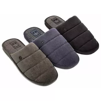 тапочки домашние LUCKY LAND мужские р-р 41-46, арт.4821M-CH-C