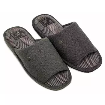 тапочки домашние LUCKY LAND мужские р-р 41-46, арт.4814M-CH-O