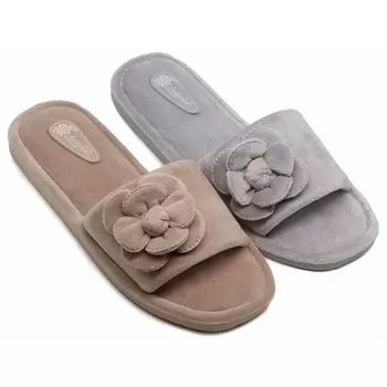 тапочки домашние LUCKY LAND женские р-р 36-41, арт.4425 W-CH-O