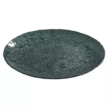 тарелка AKCAM Королевский Бархат десертная 21см стекло малахит