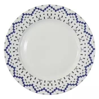 тарелка APOLLO Glaze Blue 19,2см десертная фарфор
