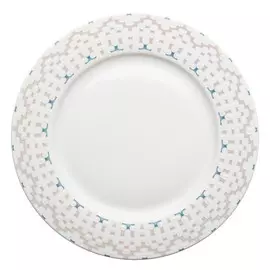 тарелка APOLLO Glaze Pink 23см обеденная фарфор