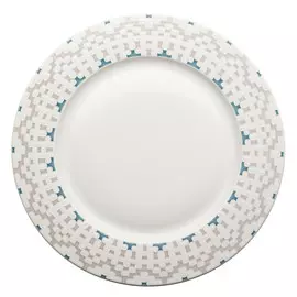 тарелка APOLLO Glaze Pink 27см обеденная фарфор