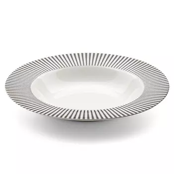 тарелка APOLLO Stripes 22см глубокая фарфор