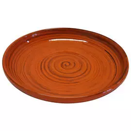 тарелка БОРИСОВСКАЯ КЕРАМИКА Оранжевая полоска 18см десертная керамика