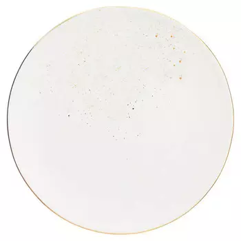 тарелка BRONCO Gold 22см десертная фарфор