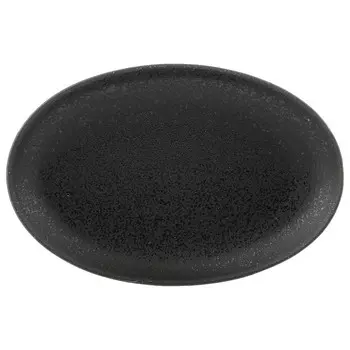 тарелка BRONCO Midnight 25.5х16см овальная фарфор