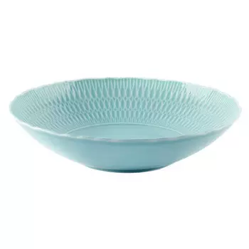 тарелка CMIELOW София 22см 0,3л глубокая фарфор голубой