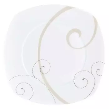 тарелка десертная DOMENIK Caress Modern, 19см, фарфор