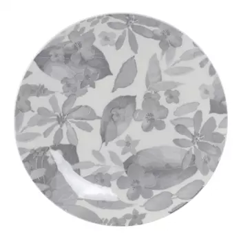 тарелка DOMENIK Blooming 19см десертная фарфор серый