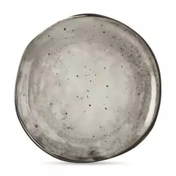 тарелка DOMENIK Stone 20см десертная керамика серый