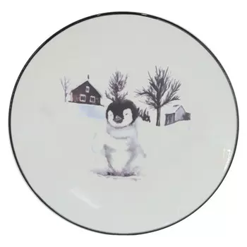 тарелка ESPRADO Pinguino 19см десертная фарфор
