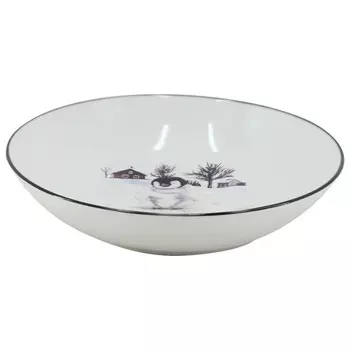 тарелка ESPRADO Pinguino 20см глубокая фарфор