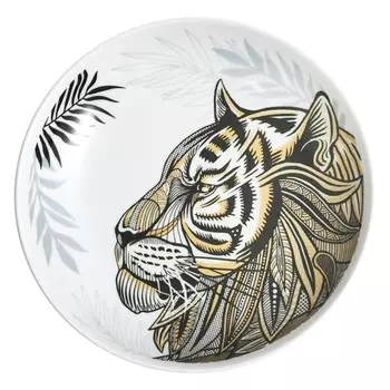 тарелка ФЕДЕРАЦИЯ Silver Tiger 20,5см глубокая фарфор