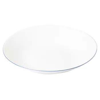 тарелка FIORETTA Color Line 21.5см глубокая стекло