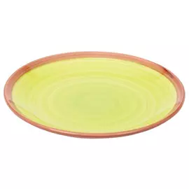 тарелка FIORETTA Wood Green 19см десертная керамика