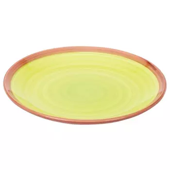 тарелка FIORETTA Wood Green 19см десертная керамика