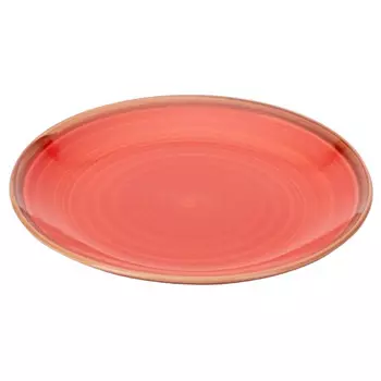 тарелка FIORETTA Wood Red 19см десертная керамика