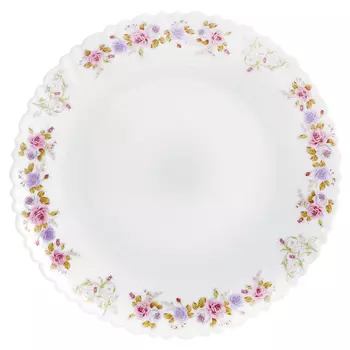 тарелка Gloria 24см обеденная стеклокерамика