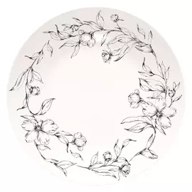 тарелка глубокая DOMENIK Peonia, 21см, фарфор