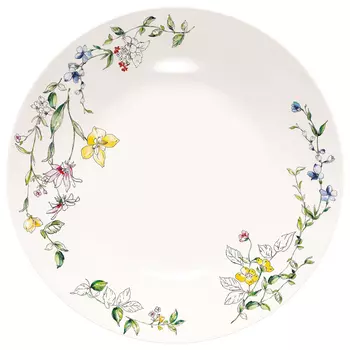 тарелка DOMENIK Wild Botanicals 21см глубокая фарфор