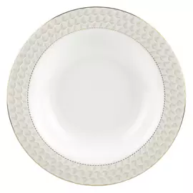 тарелка глубокая FIORETTA Golden Queen, 23см, фарфор