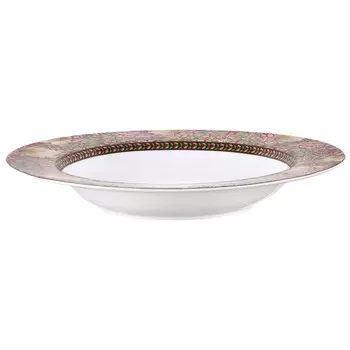 тарелка HOME COLLECTION Primrose bushe 21,5см глубокая фарфор