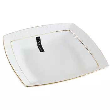 тарелка KORALL Снежная королева 19см глубокая керамика