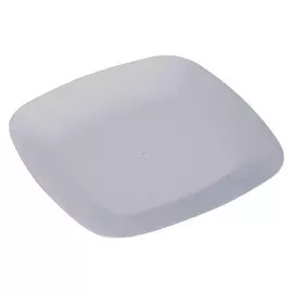 тарелка Квадро 22см обеденная пластик