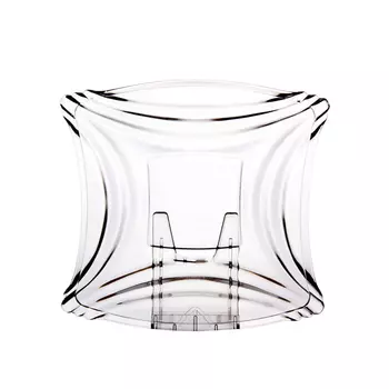 тарелка Ladan 22,5см квадратная стекло