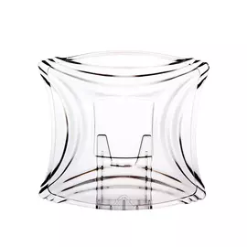 тарелка Ladan 22,5см квадратная стекло