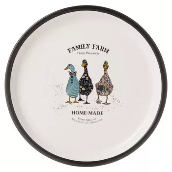 тарелка LEFARD Family farm 26см обеденная фарфор