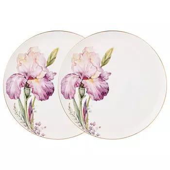 тарелка LEFARD Irises 20,5см десертная фарфор