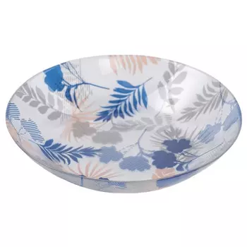 тарелка LUMINARC Arty Floral mix20см глубокая стекло