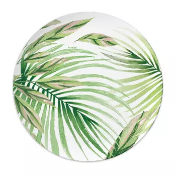 тарелка LUMINARC Crazyfolia White 20см глубокая стекло
