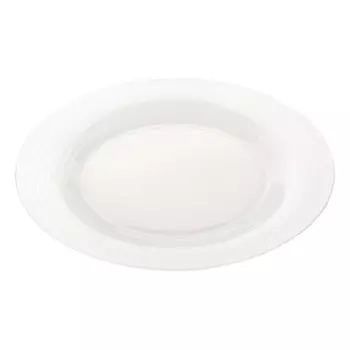 тарелка LUMINARC Фактори уайт 25см обеденная стекло