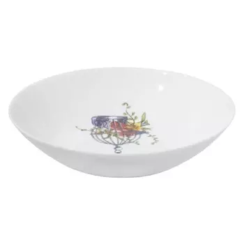 тарелка LUMINARC Flore 20см глубокая стекло