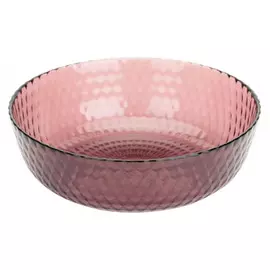 тарелка LUMINARC Идиллия Лилак 18см глубокая стекло