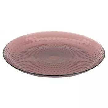 тарелка LUMINARC Идиллия Лилак 25см обеденная стекло